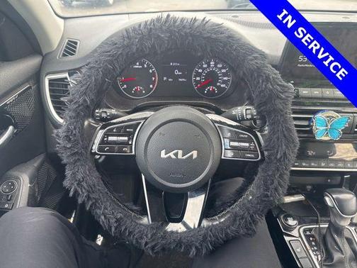 Neptune Blue 2022 Kia Seltos EX