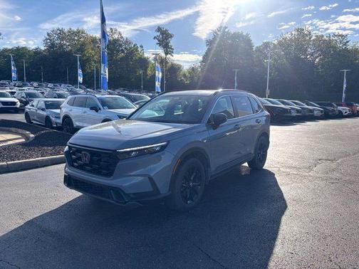 Urban Gray Pearl 2025 Honda CR-V Hybrid Sport AWD