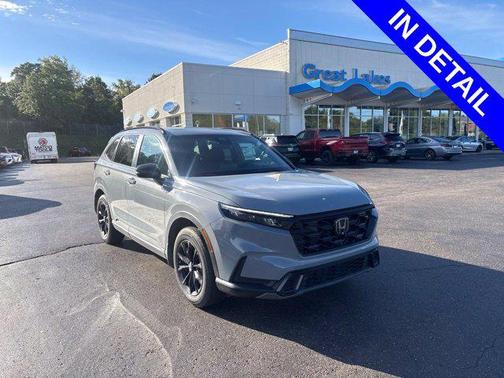 Urban Gray Pearl 2025 Honda CR-V Hybrid Sport AWD