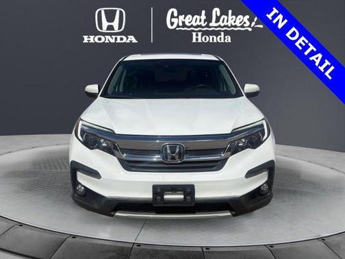 Platinum White Pearl 2020 Honda Pilot AWD EX-L w/Navi
