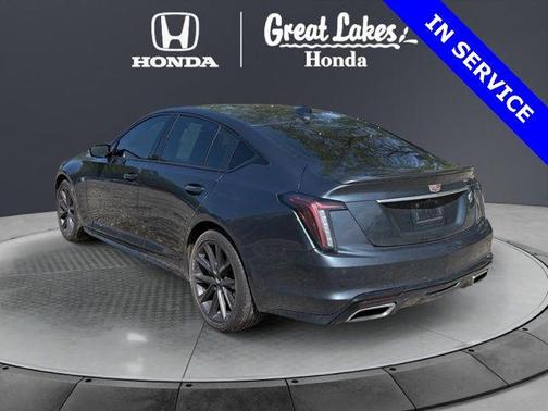 Shadow Metallic 2021 Cadillac CT5 Sport RWD