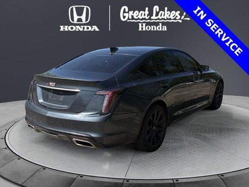 Shadow Metallic 2021 Cadillac CT5 Sport RWD