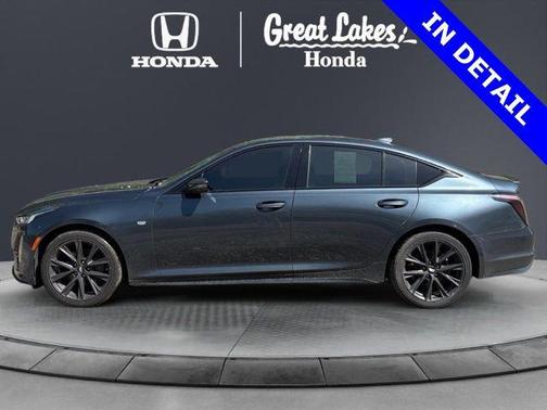 Shadow Metallic 2021 Cadillac CT5 Sport RWD