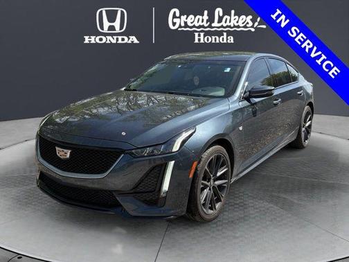Shadow Metallic 2021 Cadillac CT5 Sport RWD