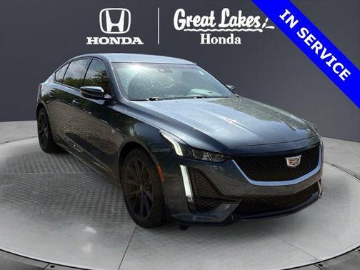 Shadow Metallic 2021 Cadillac CT5 Sport RWD