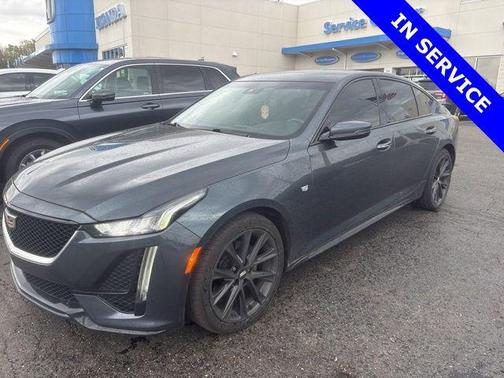 Shadow Metallic 2021 Cadillac CT5 Sport RWD