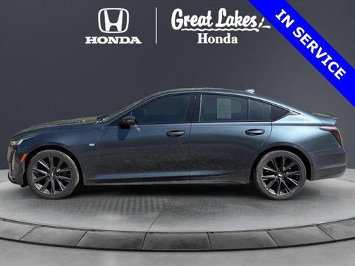 Shadow Metallic 2021 Cadillac CT5 Sport RWD