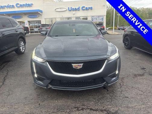 Shadow Metallic 2021 Cadillac CT5 Sport RWD