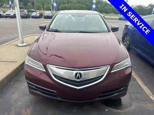 Basque Red Pearl II 2015 Acura TLX V6 Tech