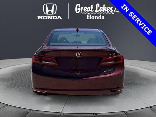 Basque Red Pearl II 2015 Acura TLX V6 Tech