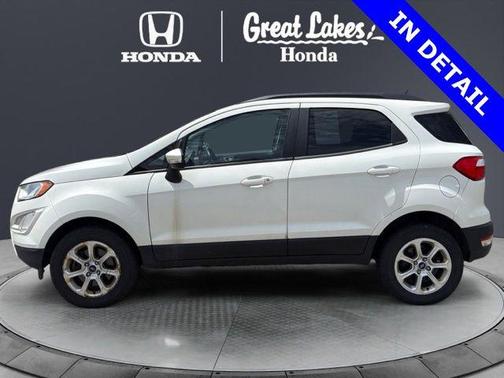 Diamond White 2018 Ford EcoSport SE