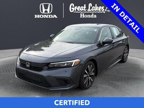 Meteorite Gray Metallic 2024 Honda Civic EX