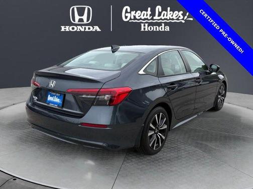Meteorite Gray Metallic 2024 Honda Civic EX