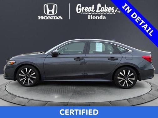 Meteorite Gray Metallic 2024 Honda Civic EX