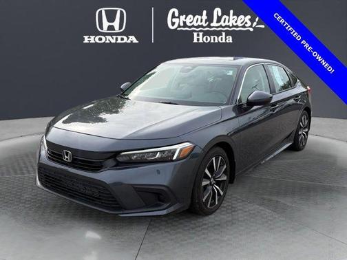 Meteorite Gray Metallic 2024 Honda Civic EX