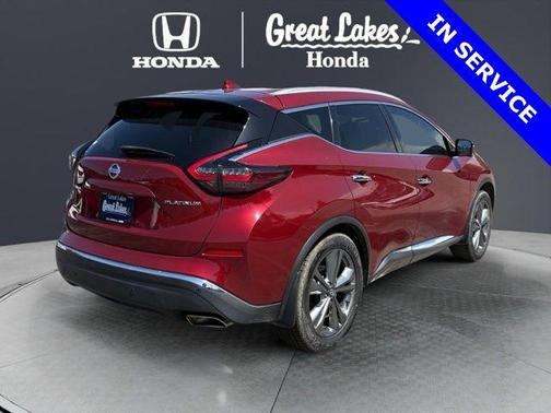 Cayenne Red Pearl Metallic 2019 Nissan Murano Platinum