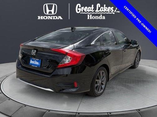 Crystal Black Pearl 2019 Honda Civic EX