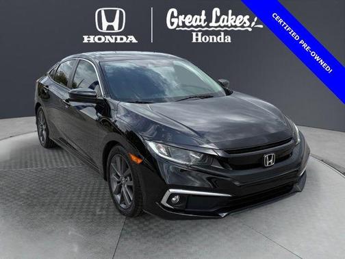 Crystal Black Pearl 2019 Honda Civic EX