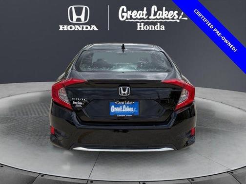 Crystal Black Pearl 2019 Honda Civic EX