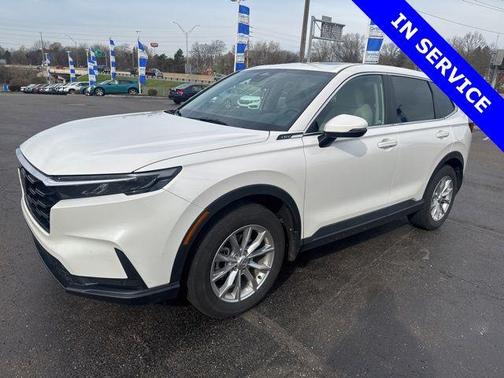 Platinum White Pearl 2023 Honda CR-V EX-L