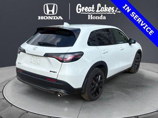 Platinum White Pearl 2024 Honda HR-V 2WD Sport