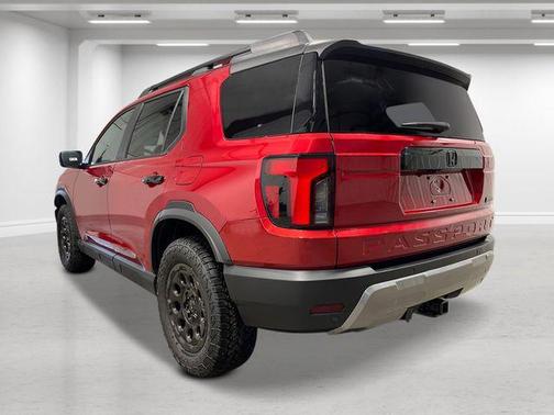 Radiant Red Metallic II 2026 Honda Passport AWD TrailSport Blackout
