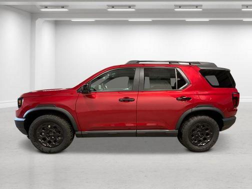 Radiant Red Metallic II 2026 Honda Passport AWD TrailSport Blackout