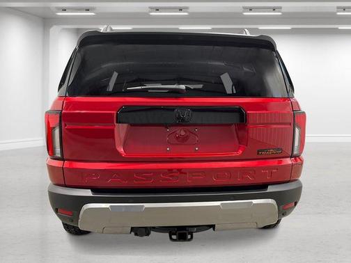 Radiant Red Metallic II 2026 Honda Passport AWD TrailSport Blackout