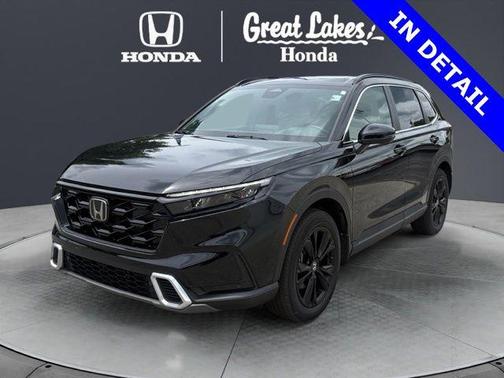 Crystal Black Pearl 2024 Honda CR-V Hybrid Sport Touring AWD