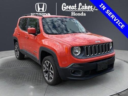 Omaha Orange 2015 Jeep Renegade Latitude