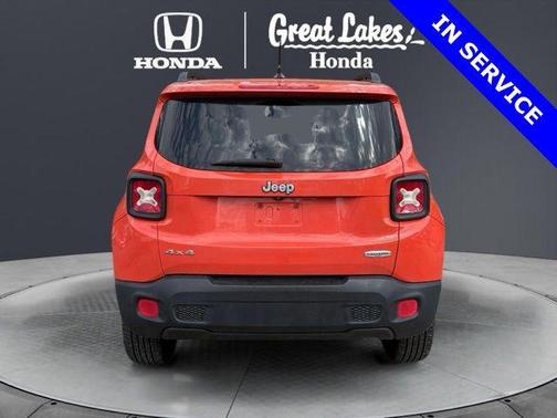 Omaha Orange 2015 Jeep Renegade Latitude