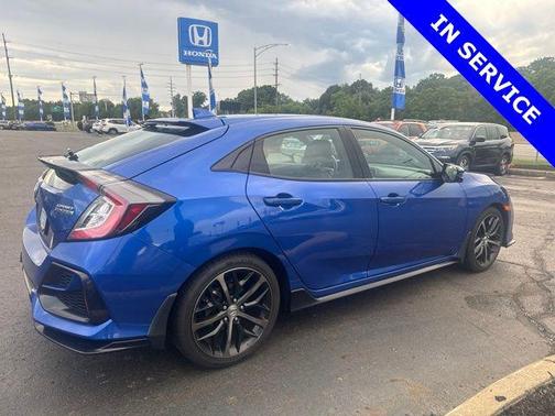 Aegean Blue Metallic 2020 Honda Civic Sport Touring