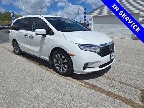 Platinum White Pearl 2021 Honda Odyssey EX-L