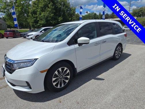 Platinum White Pearl 2021 Honda Odyssey EX-L