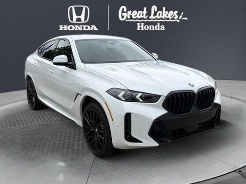 Mineral White Metallic 2026 BMW X6 xDrive40i