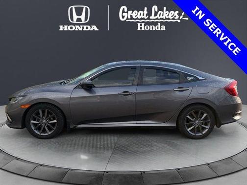 Modern Steel Metallic 2020 Honda Civic EX