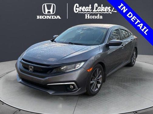 Modern Steel Metallic 2020 Honda Civic EX