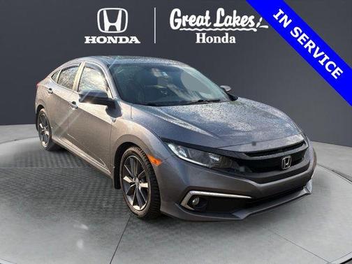 Modern Steel Metallic 2020 Honda Civic EX
