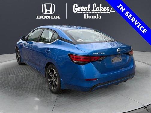 Electric Blue Metallic 2020 Nissan Sentra SV