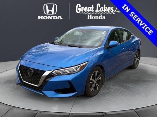 Electric Blue Metallic 2020 Nissan Sentra SV