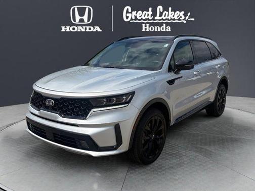 Sparkling Silver 2021 Kia Sorento SX