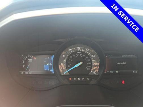 Blue Metallic 2018 Ford Edge Titanium