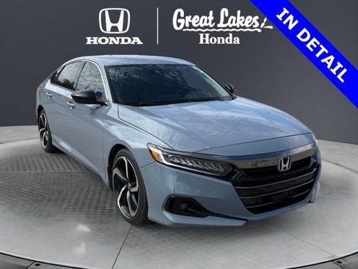 Sonic Gray Pearl 2021 Honda Accord Sport SE 1.5T