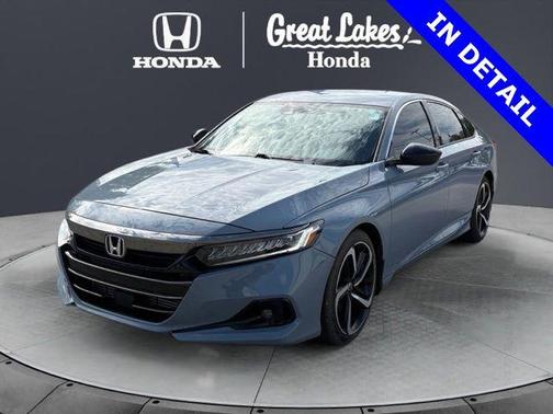 Sonic Gray Pearl 2021 Honda Accord Sport SE 1.5T