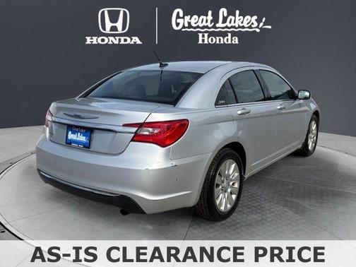 Bright Silver Metallic Clearcoat 2012 Chrysler 200 LX