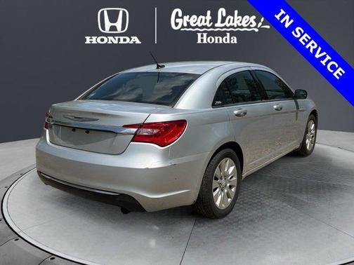 Bright Silver Metallic Clearcoat 2012 Chrysler 200 LX