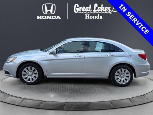 Bright Silver Metallic Clearcoat 2012 Chrysler 200 LX