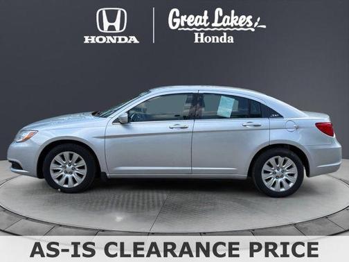 Bright Silver Metallic Clearcoat 2012 Chrysler 200 LX