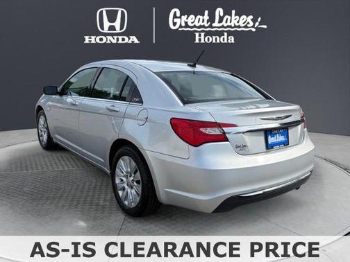 Bright Silver Metallic Clearcoat 2012 Chrysler 200 LX