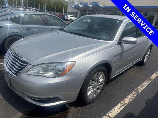 Bright Silver Metallic Clearcoat 2012 Chrysler 200 LX